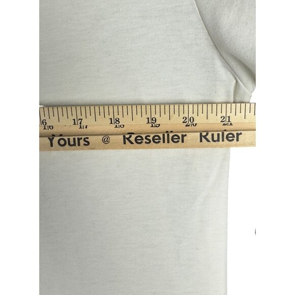 Vintage L.L.Bean Tee Adults L Regular White Slightly Fitted Graphic Logo - Picture 8 of 9